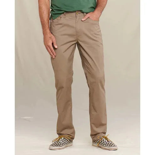 Toad & Co Men's Mission Ridge 5 Pocket Lean Pant-Dark Chino-Killington Sports