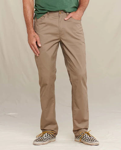 Toad & Co Men's Mission Ridge 5 Pocket Lean Pant-Dark Chino-Killington Sports