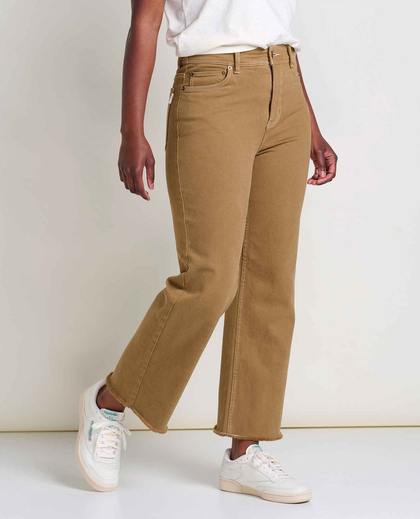 Toad & Co Women's Balsam Cutoff Pant-Honey Brown-Killington Sports