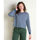 Toad & Co Women's Boundless Jersey Longsleeve Tee-Canal Pattern-Killington Sports