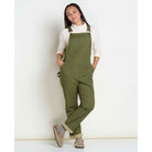 Toad & Co Women's Bramble Flannel Lined Overalls-Olive-Killington Sports