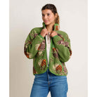 Toad & Co Women's Campo Fleece Jacket-Artichoke Pinecone Print-Killington Sports
