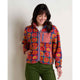 Toad & Co Women's Campo Fleece Jacket-Kyanite Floral Print-Killington Sports