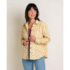 Toad & Co Women's Cascadia Long Sleeve Shirt-Barley Floral Print-Killington Sports