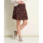 Toad & Co Women's Chaka Skirt-Carob Duo Print-Killington Sports