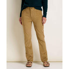 Toad & Co Women's Coaster Cord Slim Pant-Honey Brown-Killington Sports