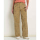 Toad & Co Women's Coaster Cord Wide Leg Pant Embroidered-Honey Brown Embroidery-Killington Sports