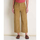 Toad & Co Women's Coaster Cord Wide Leg Pant-Honey Brown-Killington Sports