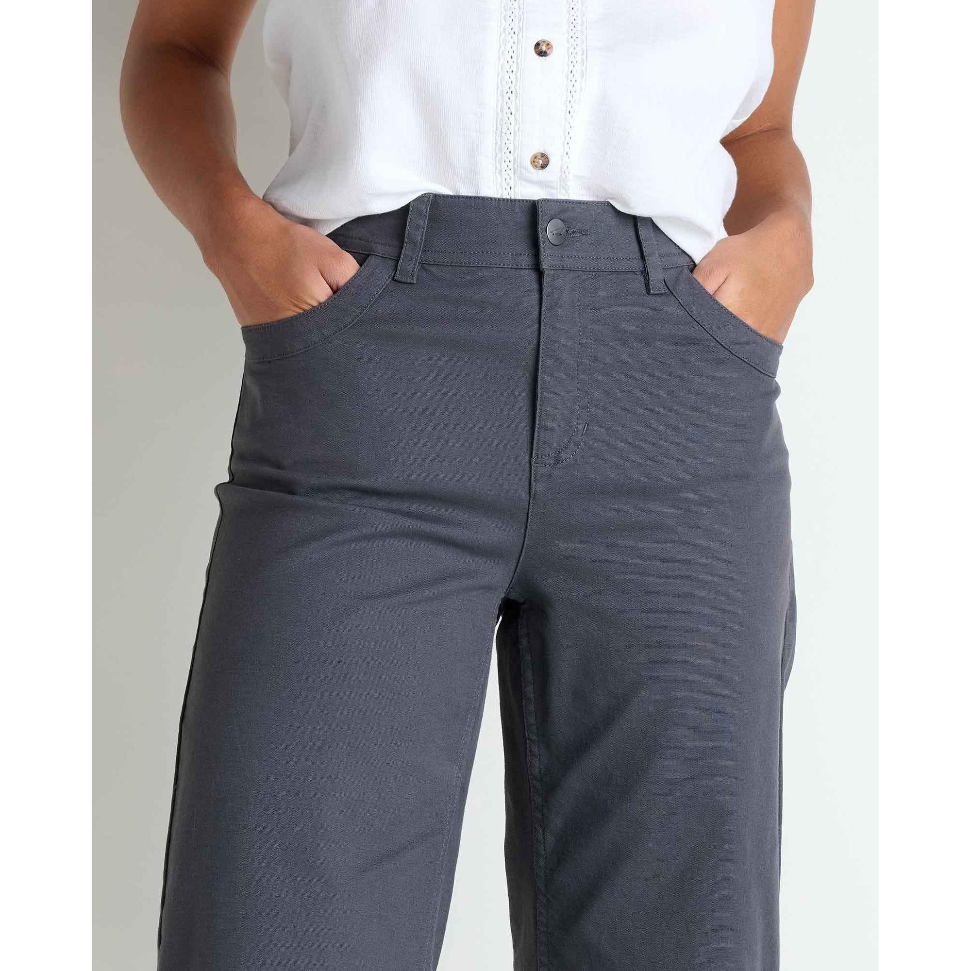 Toad & Co Women's Earthworks Wide Leg Crop Pant-Killington Sports