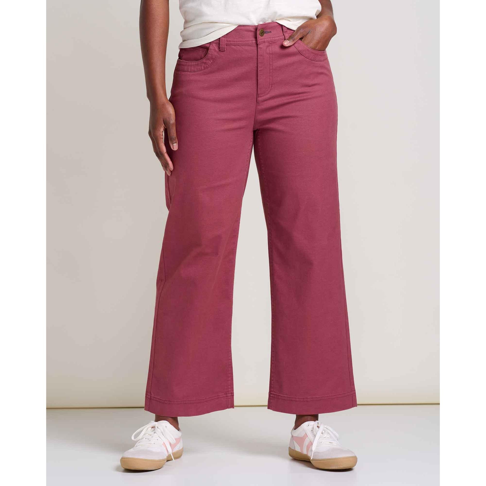 Toad & Co Women's Earthworks Wide Leg Pant-Wild Ginger-Killington Sports