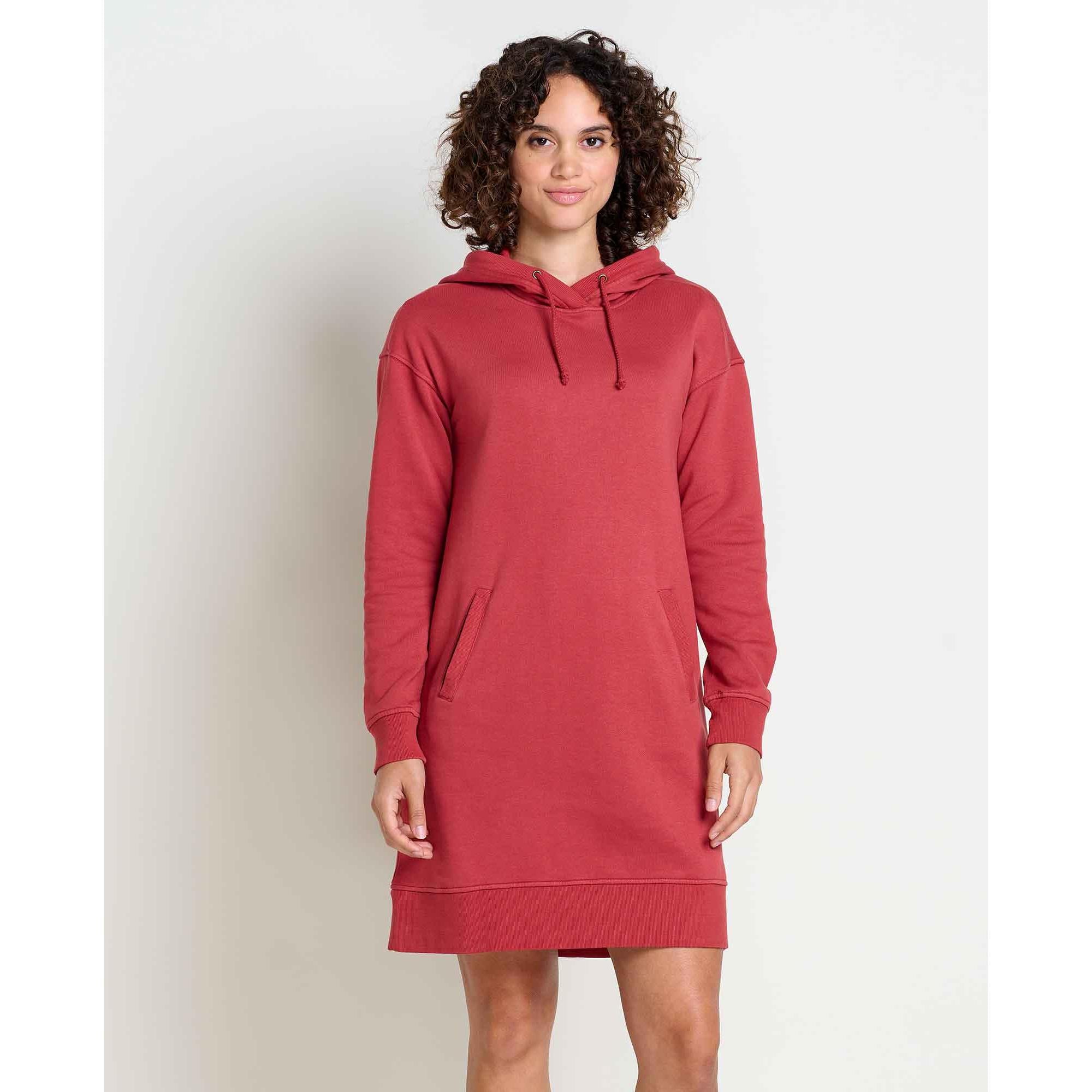 Toad & Co Women's Hemp Daybreaker Hooded Dress-Sundown-Killington Sports