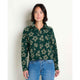 Toad & Co Women's Kennicott 1/4 Zip-Cilantro Pattern-Killington Sports