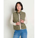 Toad & Co Women's Manzana Quilted Vest-Green Moss Pattern-Killington Sports