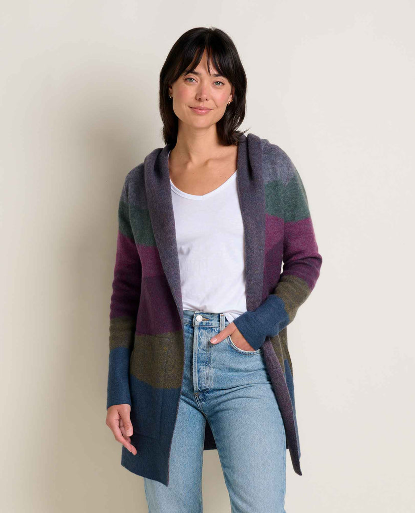 Toad & Co Women's Merino Heartfelt Hoodie-Midnight Landscape-Killington Sports