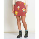 Toad & Co Women's Merino Heartfelt Sweater Skirt-Sundown Flowers Skirt-Killington Sports