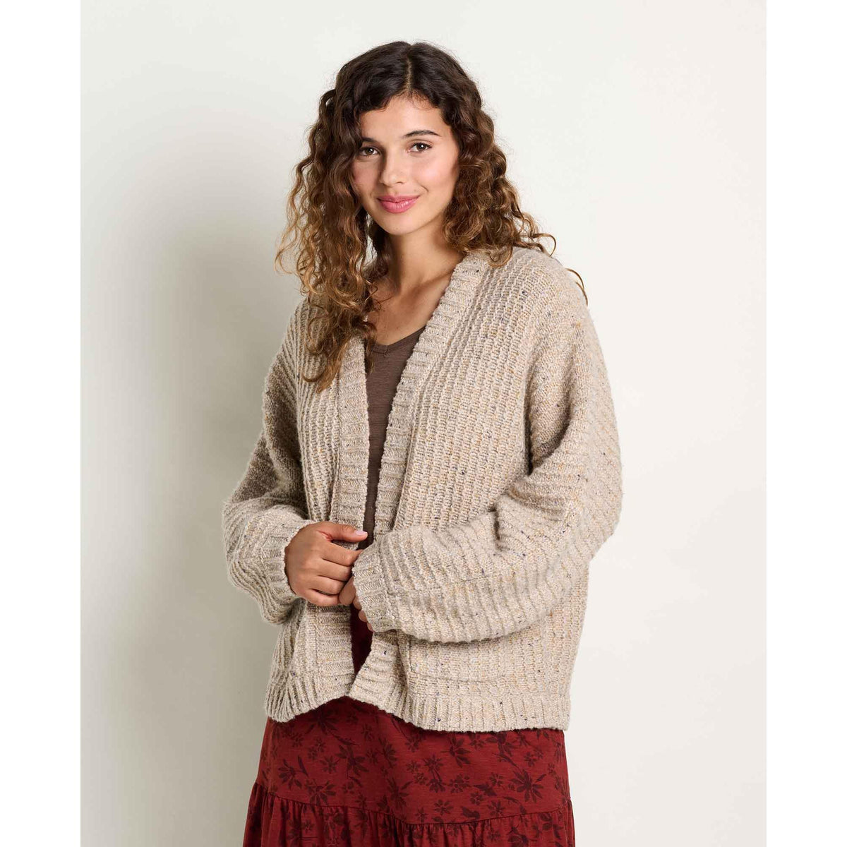 Toad & Co Women's Nepwood Cardigan-Dust-Killington Sports