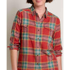 Toad & Co Women's Re-Form Flannel Long Sleeve Shirt-Killington Sports