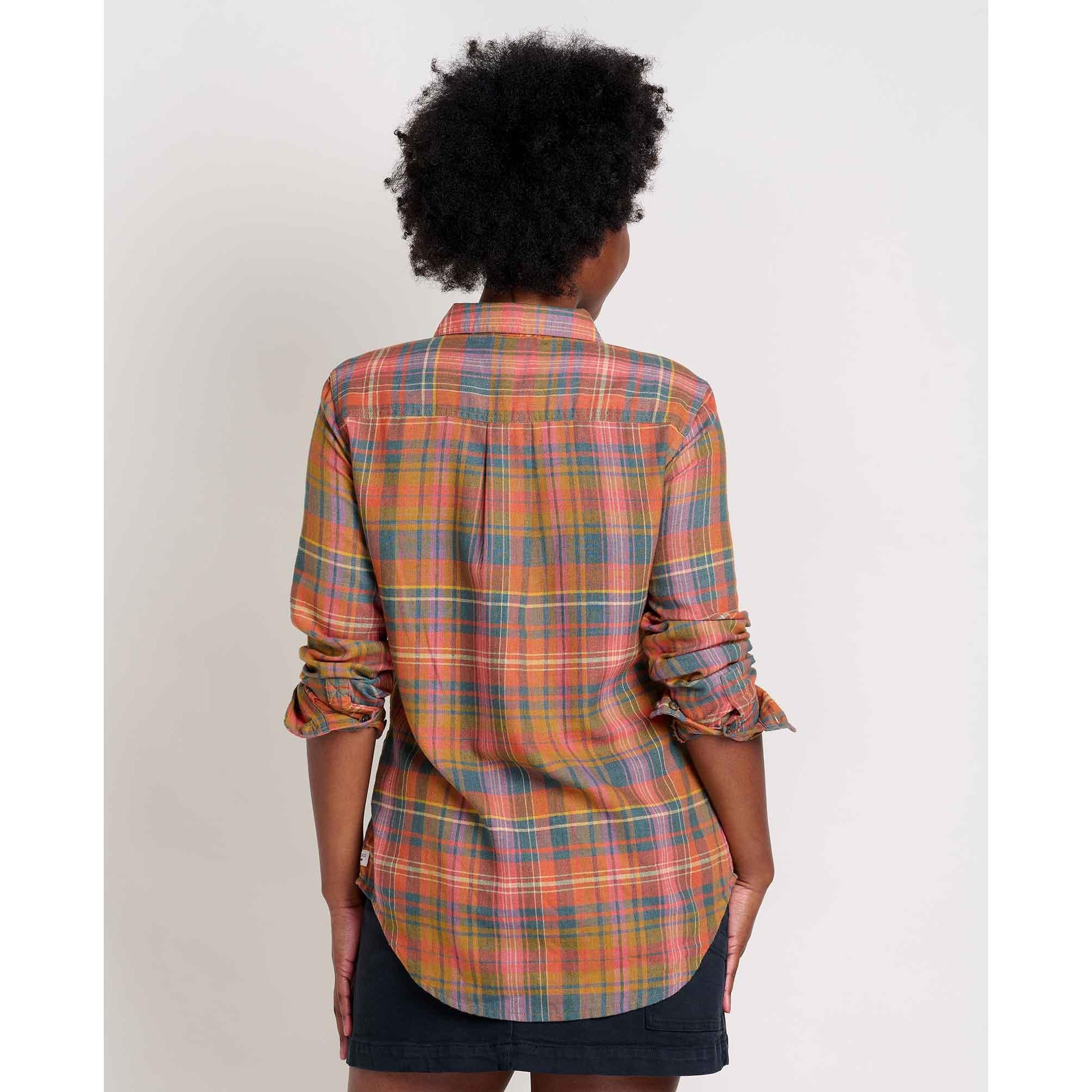Toad & Co Women's Re-Form Flannel Long Sleeve Shirt-Killington Sports