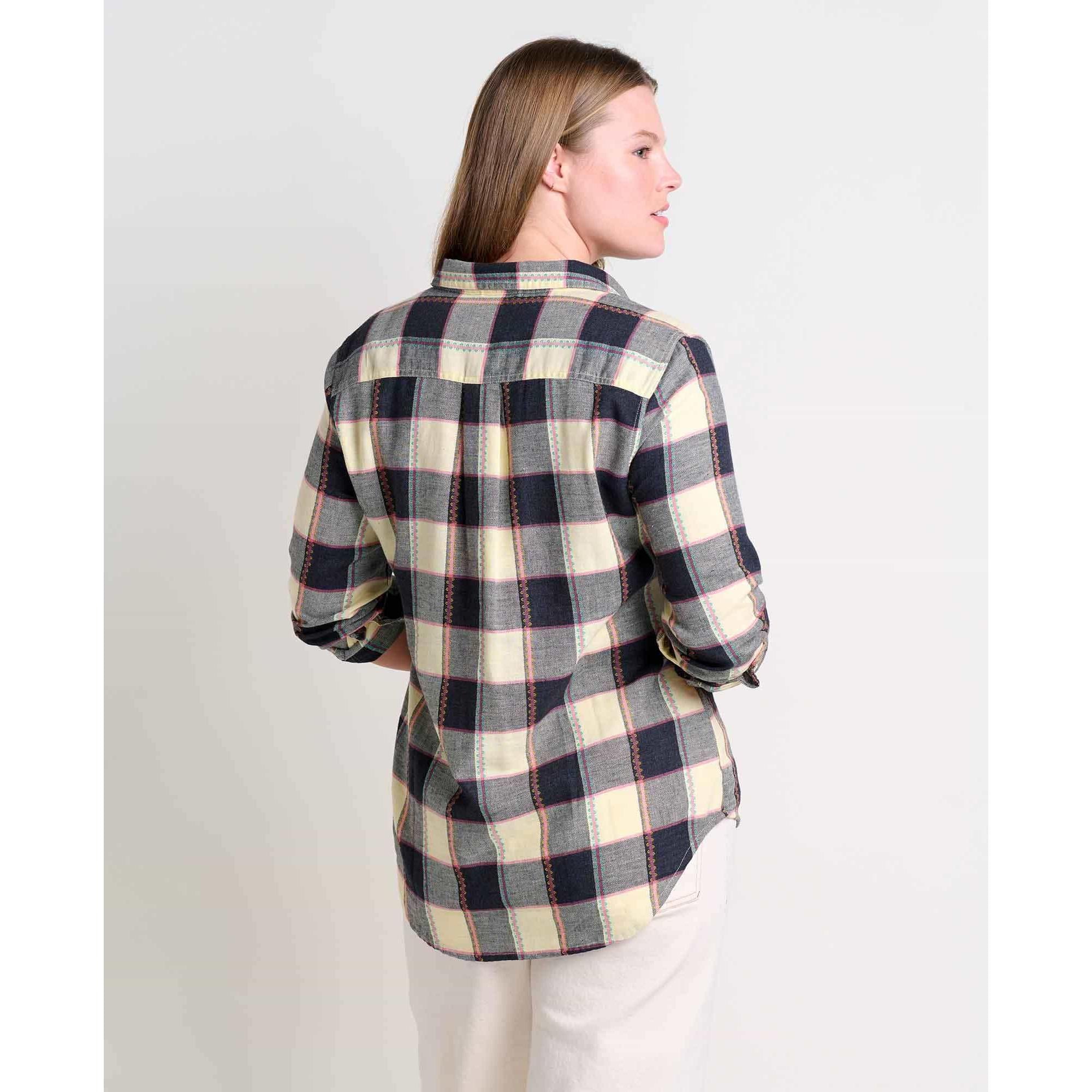 Toad & Co Women's Re-Form Flannel Long Sleeve Shirt-Killington Sports