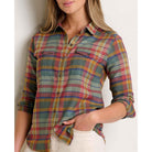 Toad & Co Women's Re-Form Flannel Long Sleeve Shirt-Killington Sports