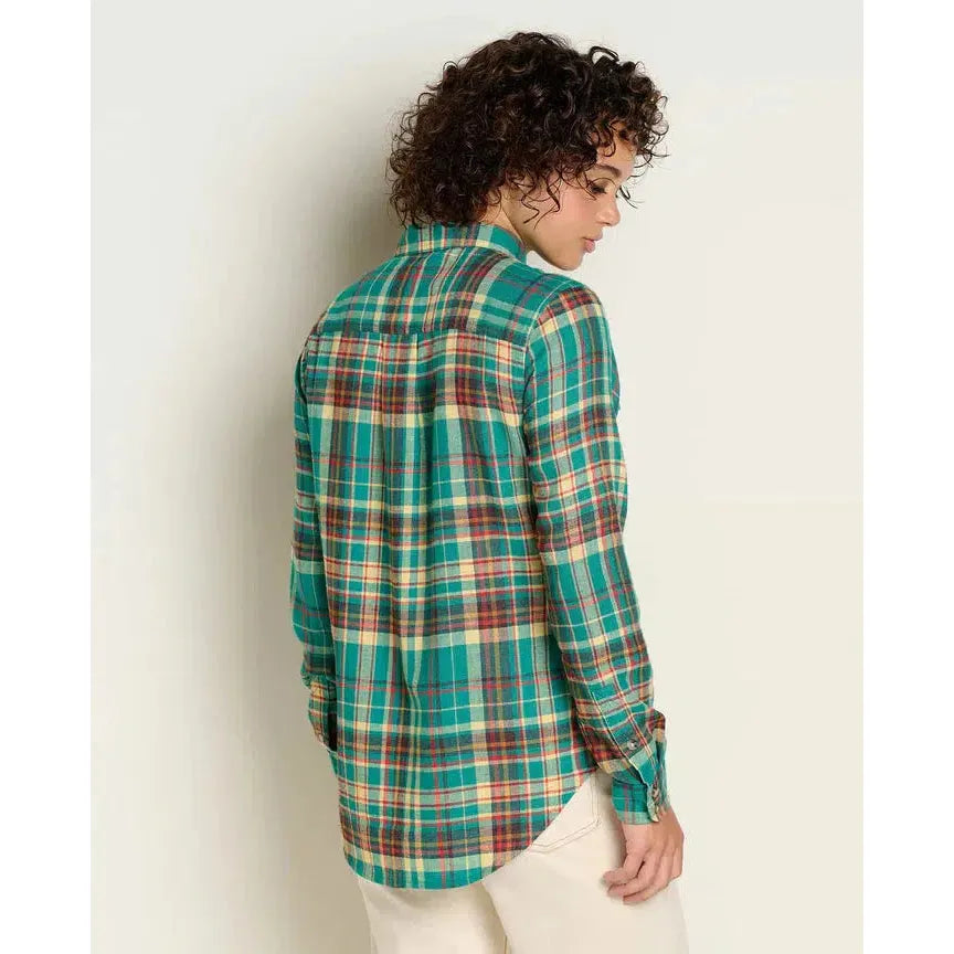 Toad & Co Women's Re-Form Flannel Longsleeve Shirt-Killington Sports