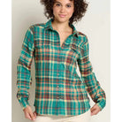 Toad & Co Women's Re-Form Flannel Longsleeve Shirt-Killington Sports