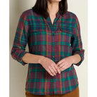 Toad & Co Women's Re-Form Flannel Longsleeve Shirt-Killington Sports