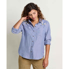 Toad & Co Women's Re-Form Western Longsleeve Shirt-Dew Embroidery-Killington Sports
