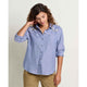 Toad & Co Women's Re-Form Western Longsleeve Shirt-Dew Embroidery-Killington Sports