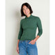 Toad & Co Women's Rosalie Longsleeve Turtle-Neck-Cilantro Texture-Killington Sports
