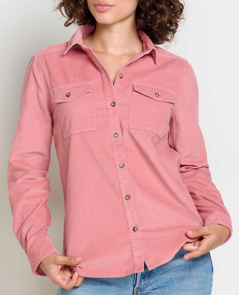 Toad & Co Women's Scouter Cord Long Sleeve Shirt-Killington Sports