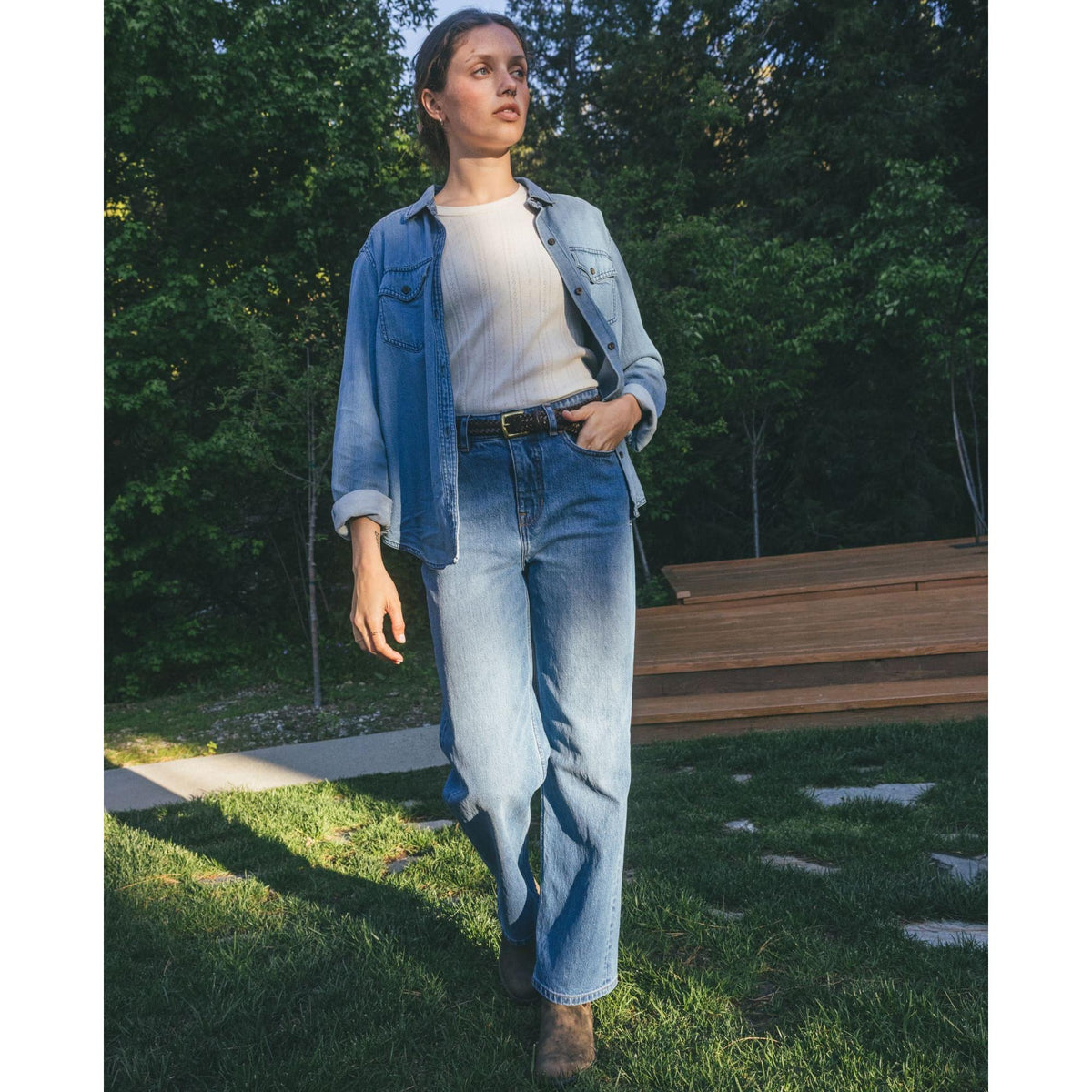 Toad & Co Women's Tamarack Wide Leg Blue Jean-Killington Sports