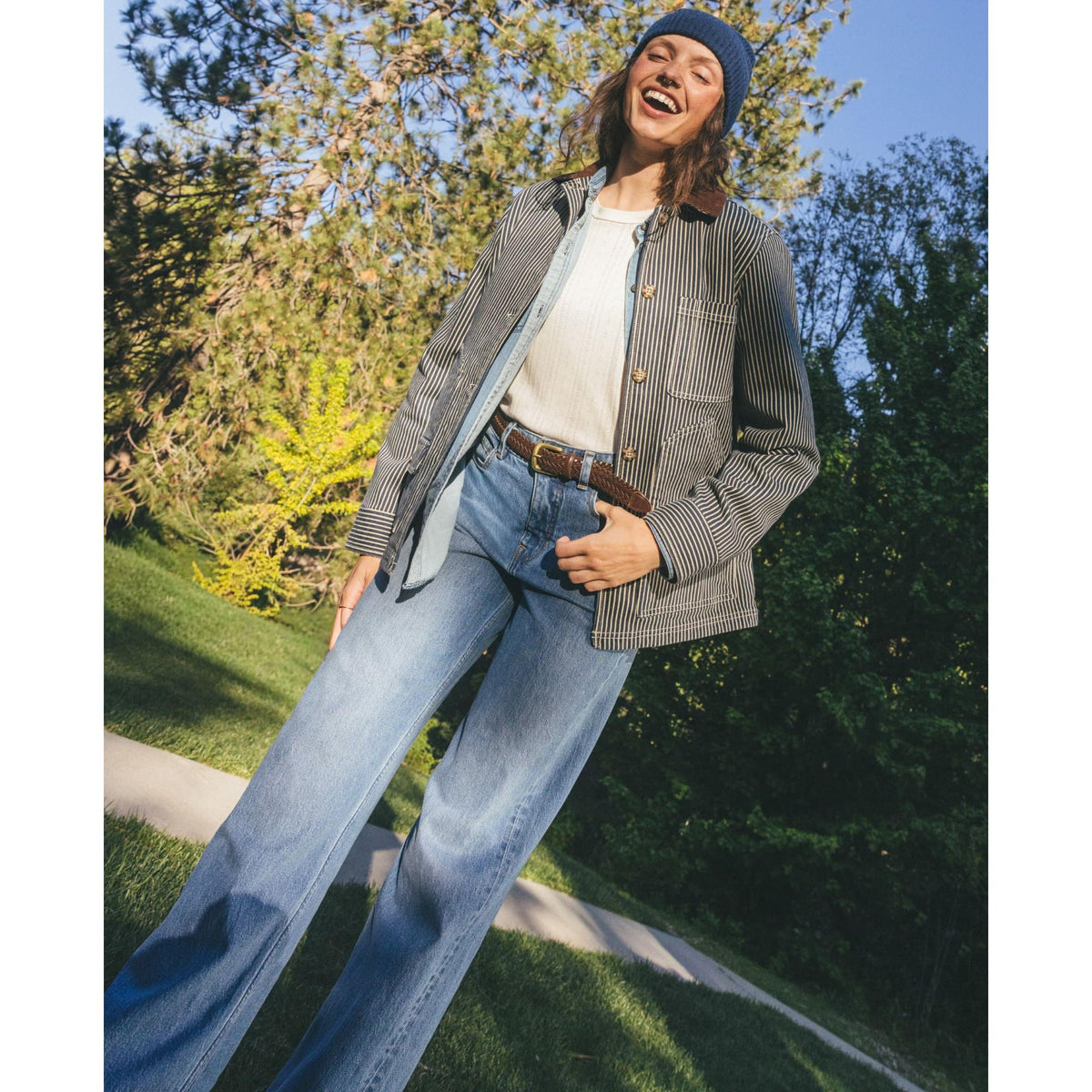 Toad & Co Women's Tamarack Wide Leg Blue Jean-Killington Sports