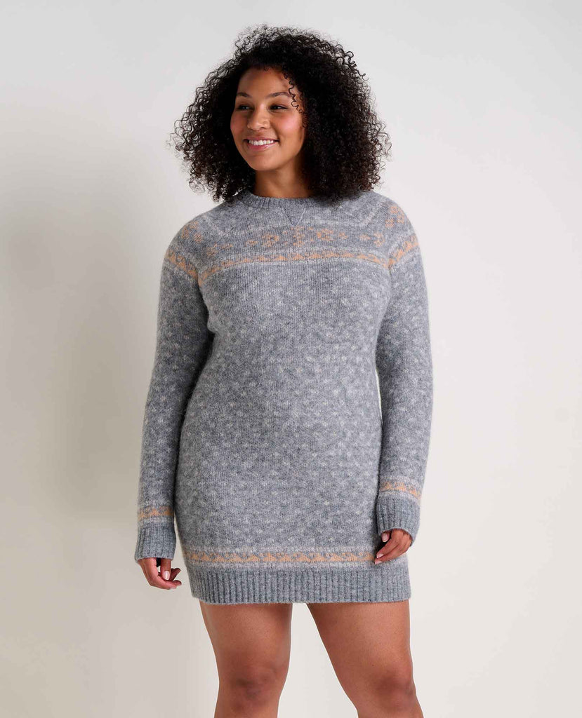 Toad & Co Women's Toddy Crew Sweater Dress-Killington Sports