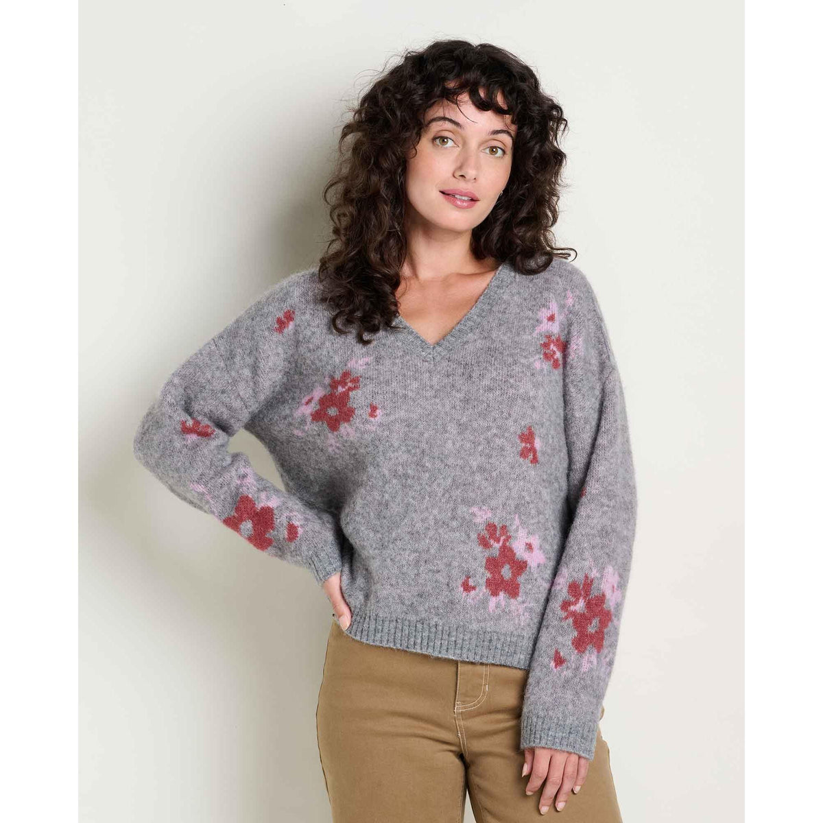 Toad & Co Women's Toddy Pullover Sweater-Soot Pattern-Killington Sports