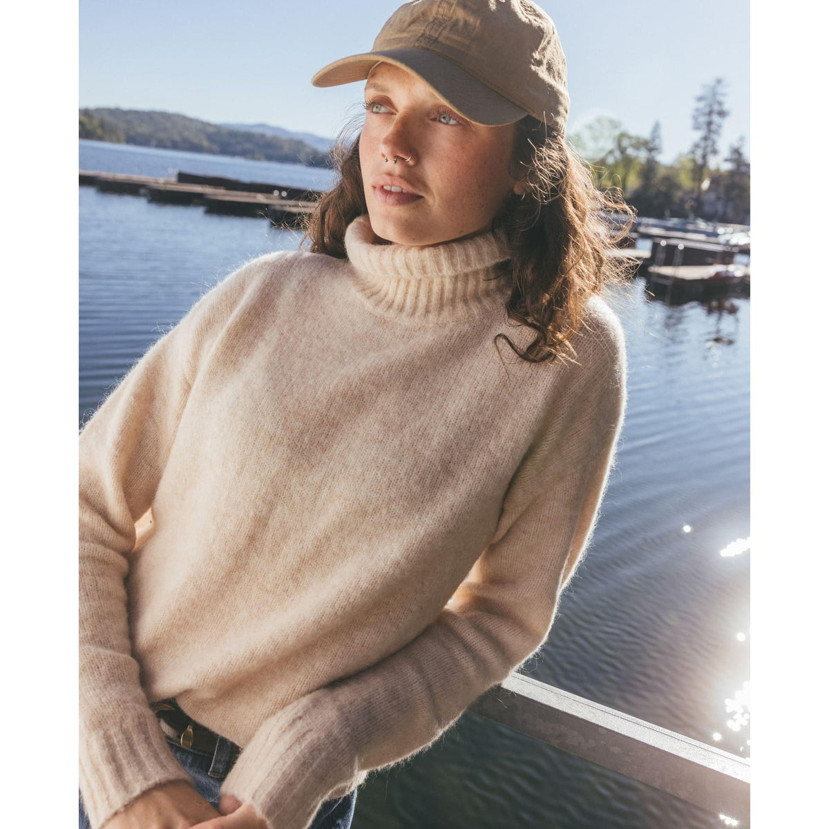 Toad & Co Women's Toddy T-Neck Sweater-Killington Sports