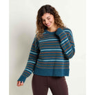 Toad & Co Women's Wasatch Crew Sweater-Twilight Pattern-Killington Sports