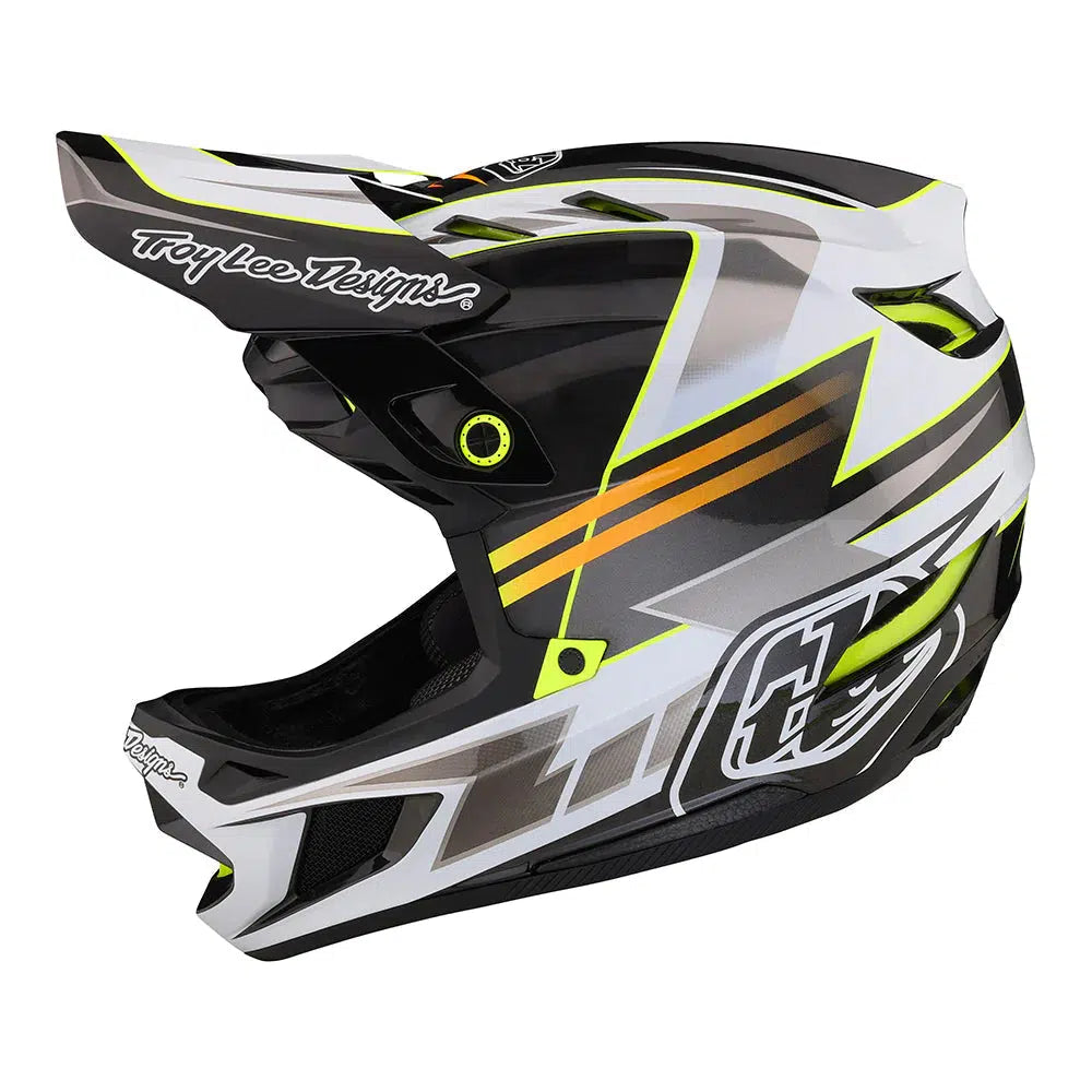 Troy Lee D4 Carbon Helmet-Gray-Killington Sports