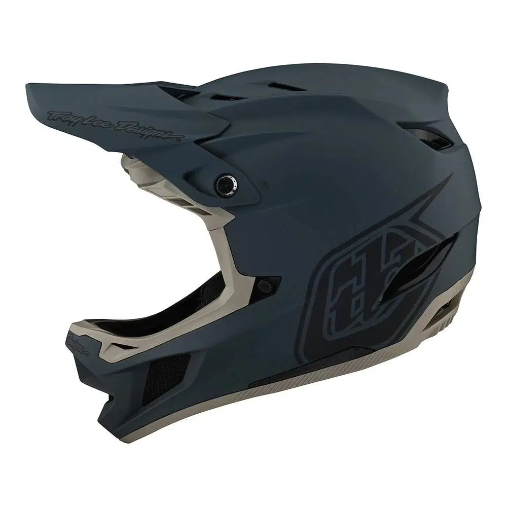 Troy Lee D4 Composite Helmet-Gray-Killington Sports