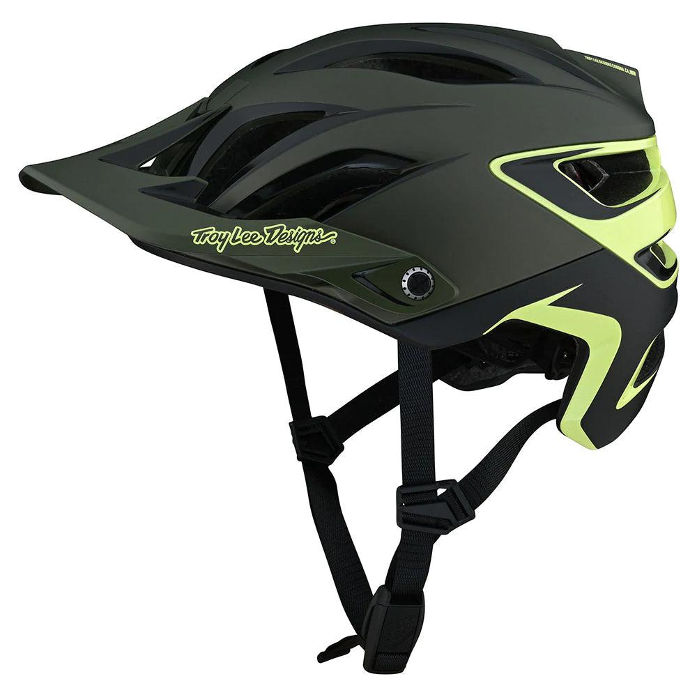 Troy Lee Designs A3 MTB MIPS Helmet- 2022-Uno Glass Green-Killington Sports
