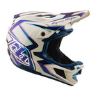 Troy Lee Designs D4 Composite Helmet MIPS Flared-White/Indigo-Killington Sports
