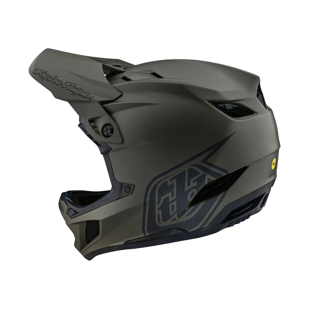 Troy Lee Designs D4 Composite Helmet Stealth w/MIPS-Killington Sports