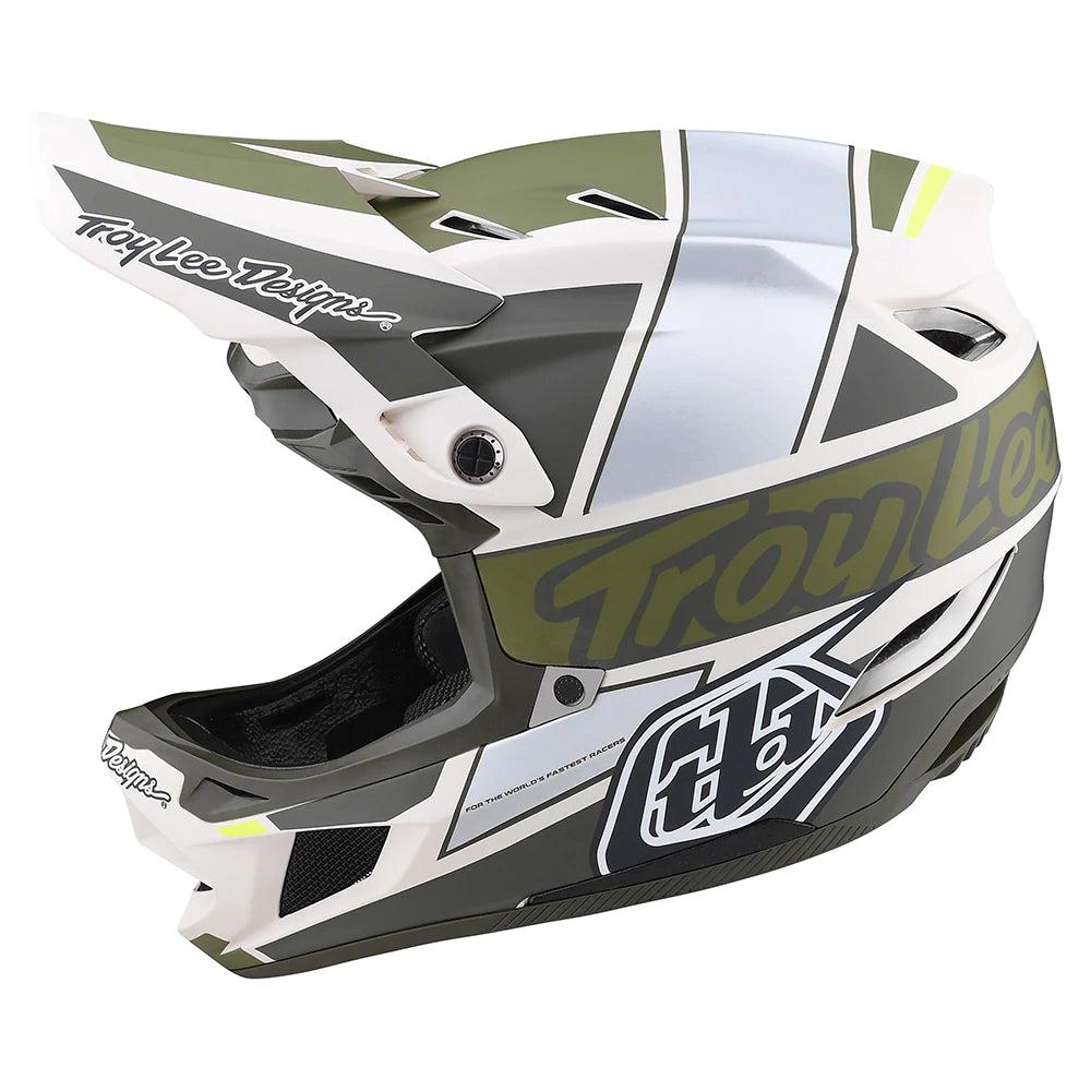 Troy Lee Designs D4 Composite MTB MIPS Helmet- 2022-Team Military-Killington Sports