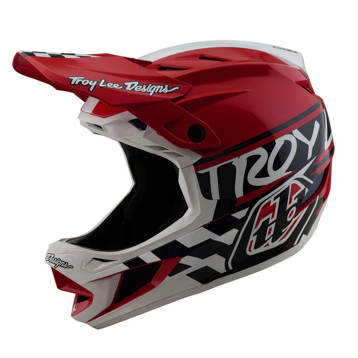 Troy Lee Designs D4 Polyacrylite Helmet Fifty-50-Killington Sports