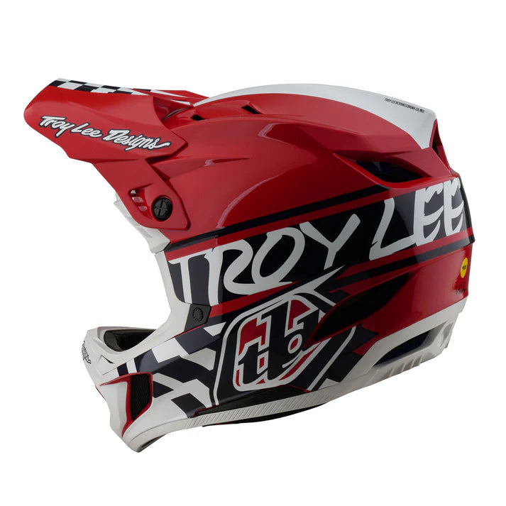 Troy Lee Designs D4 Polyacrylite Helmet Fifty-50-Killington Sports