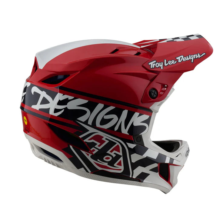 Troy Lee Designs D4 Polyacrylite Helmet Fifty-50-Killington Sports