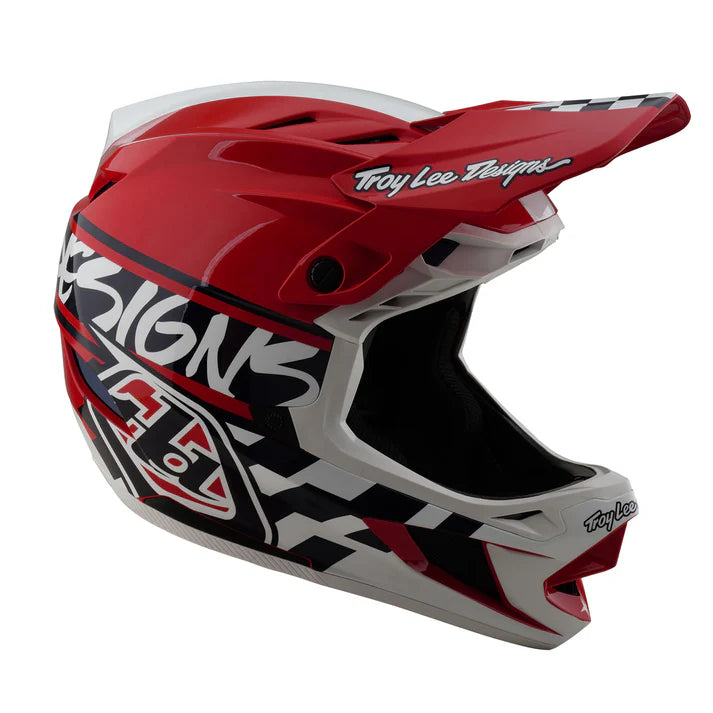 Troy Lee Designs D4 Polyacrylite Helmet Fifty-50-Killington Sports