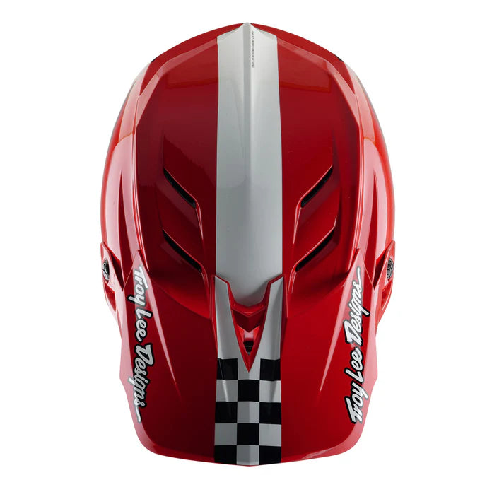 Troy Lee Designs D4 Polyacrylite Helmet Fifty-50-Killington Sports