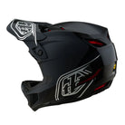 Troy Lee Designs D4 Polyacrylite Helmet Shadow Black-Killington Sports