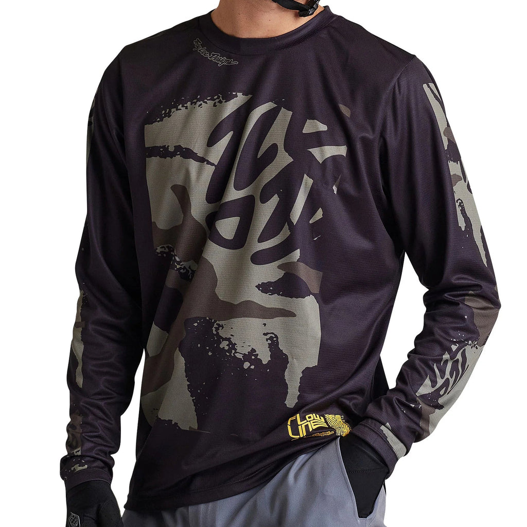 Troy Lee Designs Men's Flowline Longsleeve Jersey Confined-Killington Sports